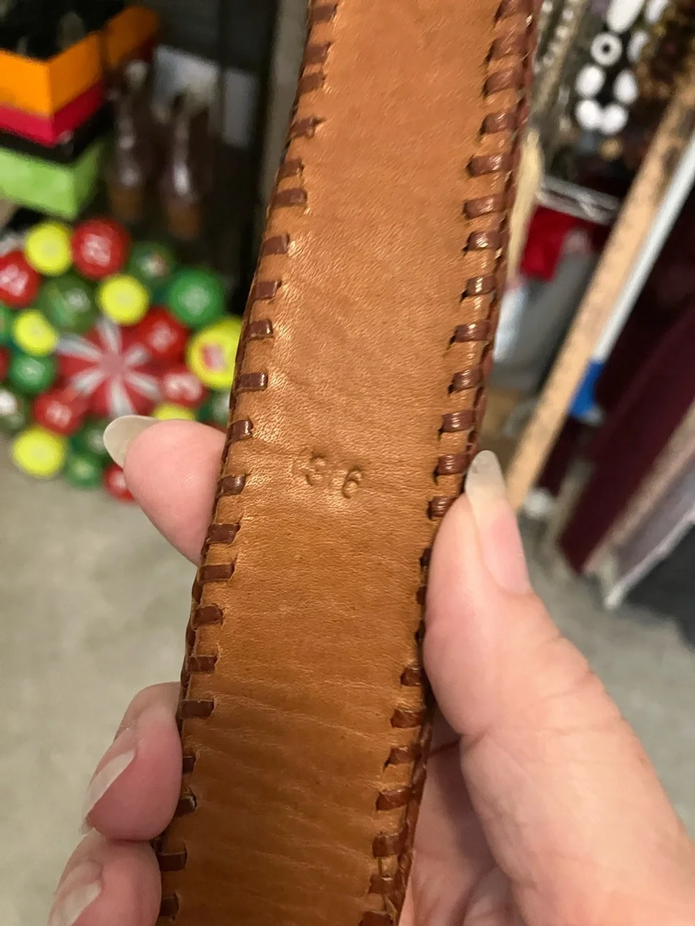 Woven Multicolor Leather-Trim Women's Belt